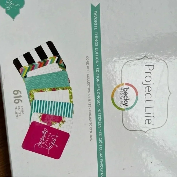 Project Life Becky Higgins Fav Things Edition Core Kit Scrapbook Heidi Swapp - Picture 3 of 6
